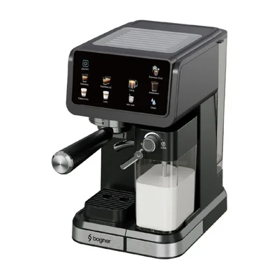 Cafetera Espresso Automática 20B Color Negro Bogner BDECM03B