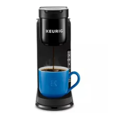Cafetera Keurig K-Express de cápsulas individuales K-Cup, negra, con depósito extraíble y potente función de botón.