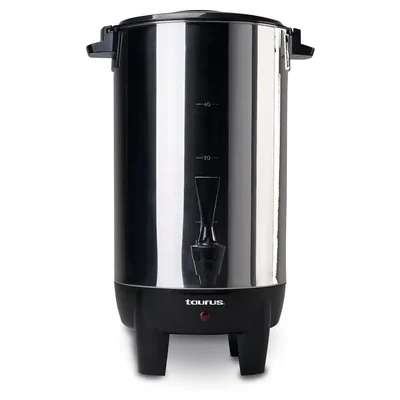 Cafetera Industrial Taurus 40 tazas acero inox filtro lavable