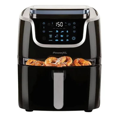 Freidora De Aire Y Vaporera 6.6L PowerXL Color Negro ST-006-LA