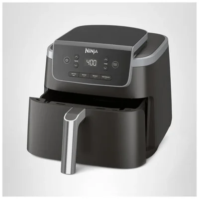 Ninja Freidora de aire AF141 - Freidora de aire profesional 4 en 1, asar, recalentar, deshidratar - Capacidad de 5 Qt (4.7 L)