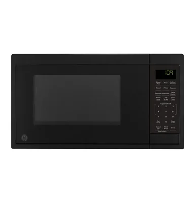Horno microondas GE Compact 0.9 pies cúbicos 900 W encimera negra
