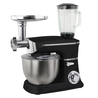 Batidora Multifuncional HKPRO EF00159 6V Negra con Plata