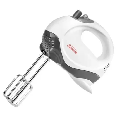 Batidora Manual Sunbeam 5 Velocidades Aspas Acero Inoxidable