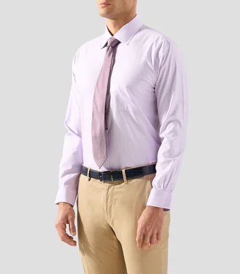 Camisa de rayas manga larga Hombre
