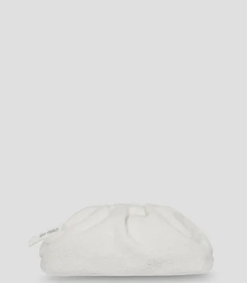 Bolsa clutch blanca Hiver lisa Mujer