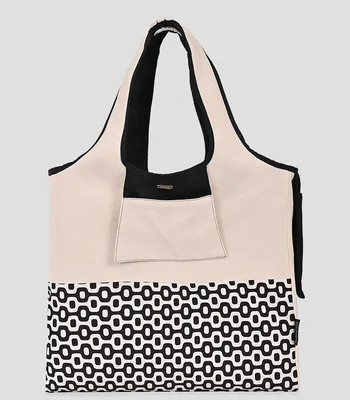 Bolsa tote de playa estampada Mujer
