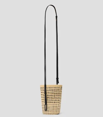 Bolsa crossbody Braid liso Mujer