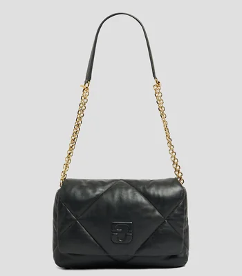 Bolsa crossbody negro en piel Mujer