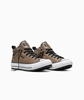 Tenis de Bota Cafés Chuck Taylor Malden Boot para Hombre de Material Sintético