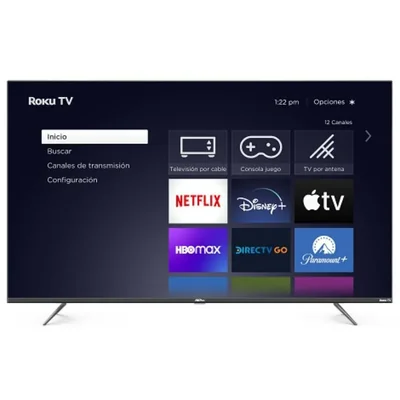 Pantalla LED HKPRO Roku TV 55 Pulgadas 4K UHD