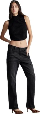 Jeans casual dama negro Atmosphere Dnm modelo D980