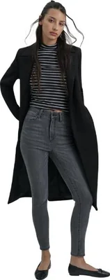 Jeans casual dama gris Atmosphere Dnm modelo 7730
