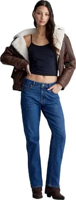 Jeans casual dama azul indigo Atmosphere Dnm modelo D980