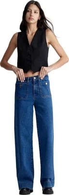 Jeans casual dama gris Atmosphere Dnm modelo D770