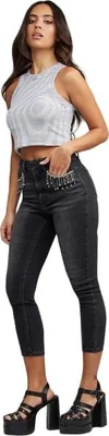 Jeans casual dama negro Atmosphere Dnm modelo ZAR4