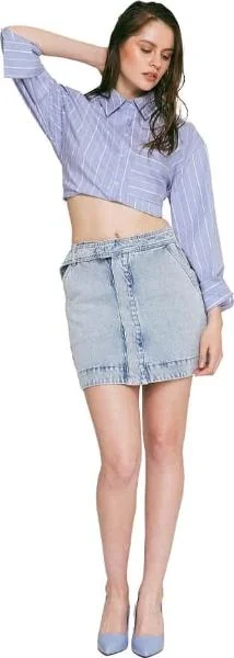 Falda casual dama bleach Atmosphere Dnm modelo BE19