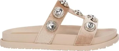 Suecos dama beige Belinda Peregrin modelo 2457