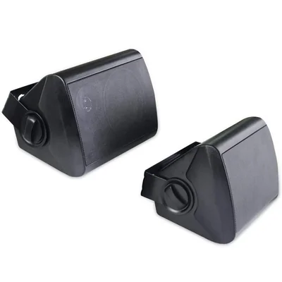 Bocina Bluetooth Herdio para interiores y exteriores, 13,34 cm, 300 W, color negro
