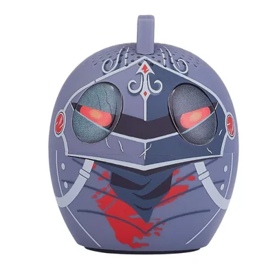 Mini Bocina Bluetooth Bitty Boomers - Coleccionable – Caballero negro (Fortnite), Sonido Potente y Portátil