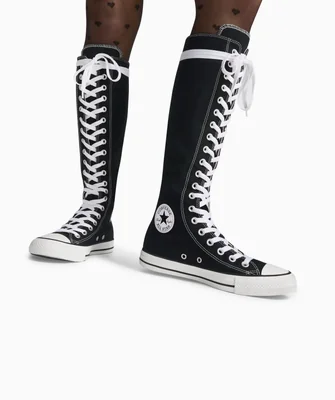 Tenis Converse Chuck Taylor XXHI Negros en Bota de Lona para Mujer