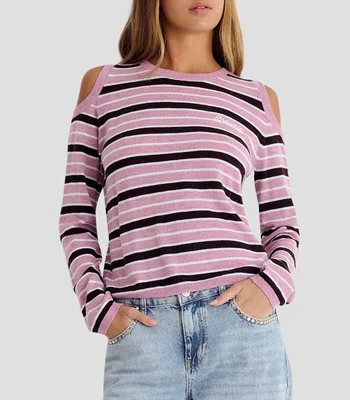 Suéter cuello redondo Mujer