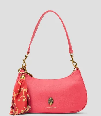 Bolsa shoulder de piel Sloane lisa Mujer