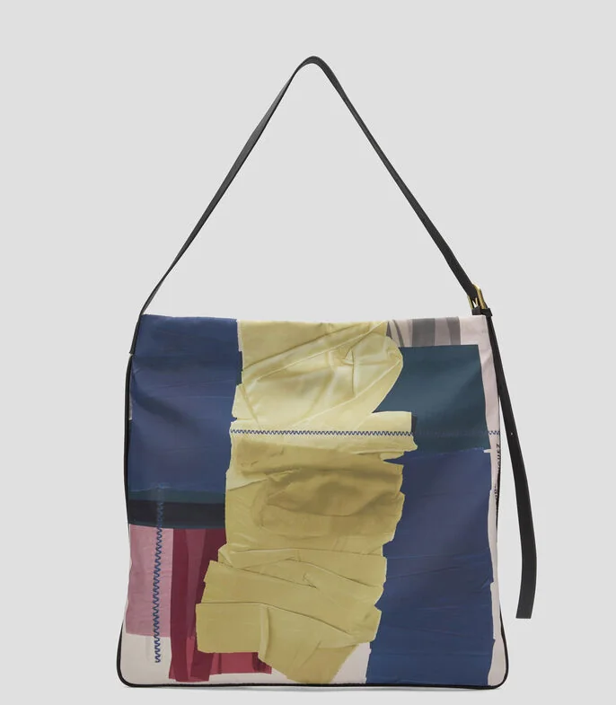 Bolsa hobo estampada Mujer