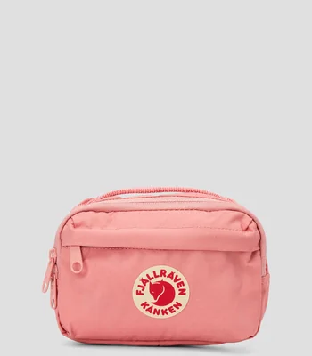 Cangurera rosa Hip Pack lisa Mujer