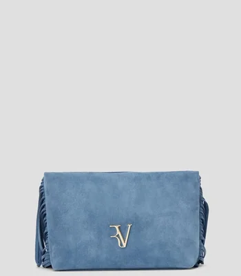 Bolsa Crossbody en piel vacuna Cleo lisa Mujer