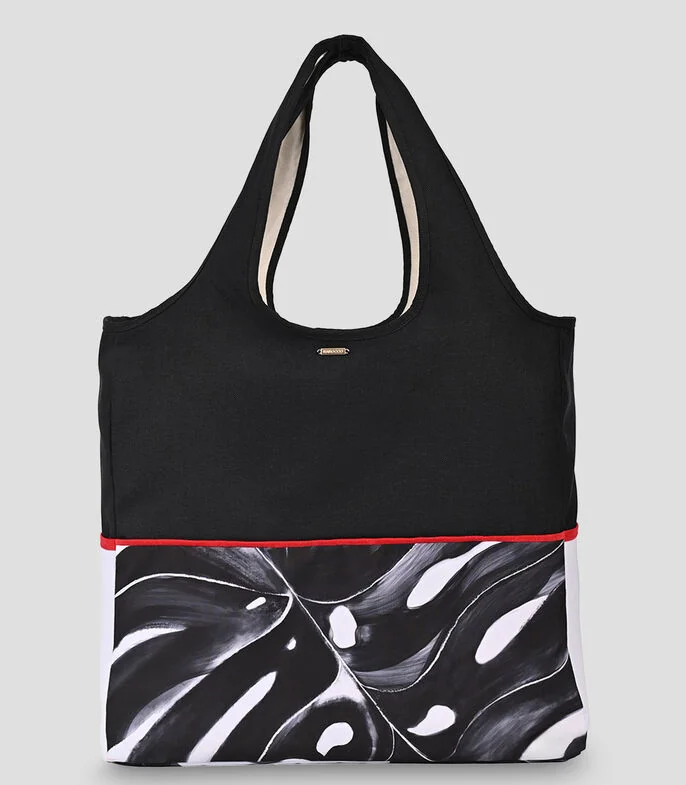 Bolsa tote de playa estampada Mujer