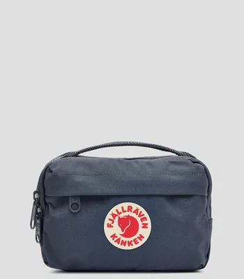Cangurera lisa azul Kanken Hip Mujer