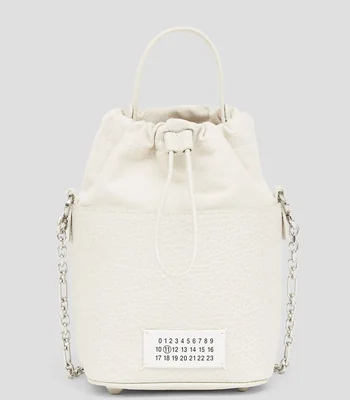 Bolsa bucket en piel 5AC Unisex