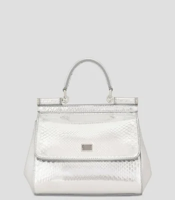 Bolsa shoulder en piel Sicily Mujer