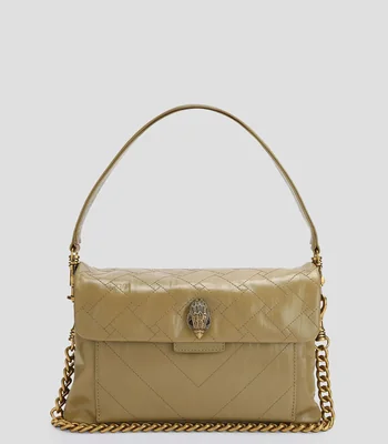 Bolsa Crossbody Kensington en piel liso Mujer