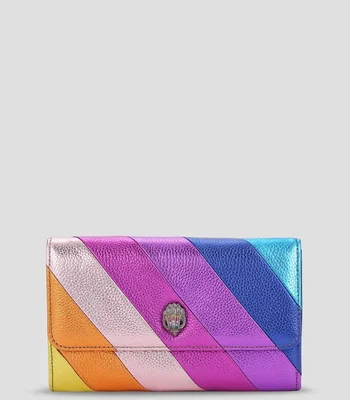 Cartera en piel Kensington franjas Mujer