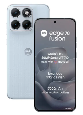 Celular Motorola Edge 70 Fusion 5G 256GB 8Ram Color Celeste Libre