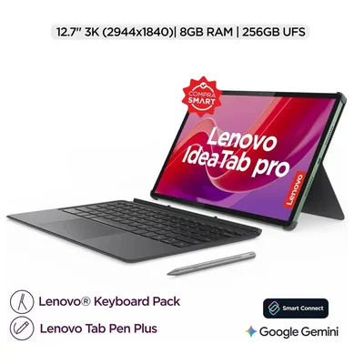 Tablet Lenovo Ideatab Pro Verde 12.7" 3K 8Gb Ram 256Gb Ufs +Teclado+Tab Pen Plus