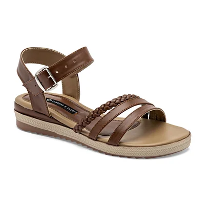 Lambers & Sheeps sandalia para mujer café cod 122347-E
