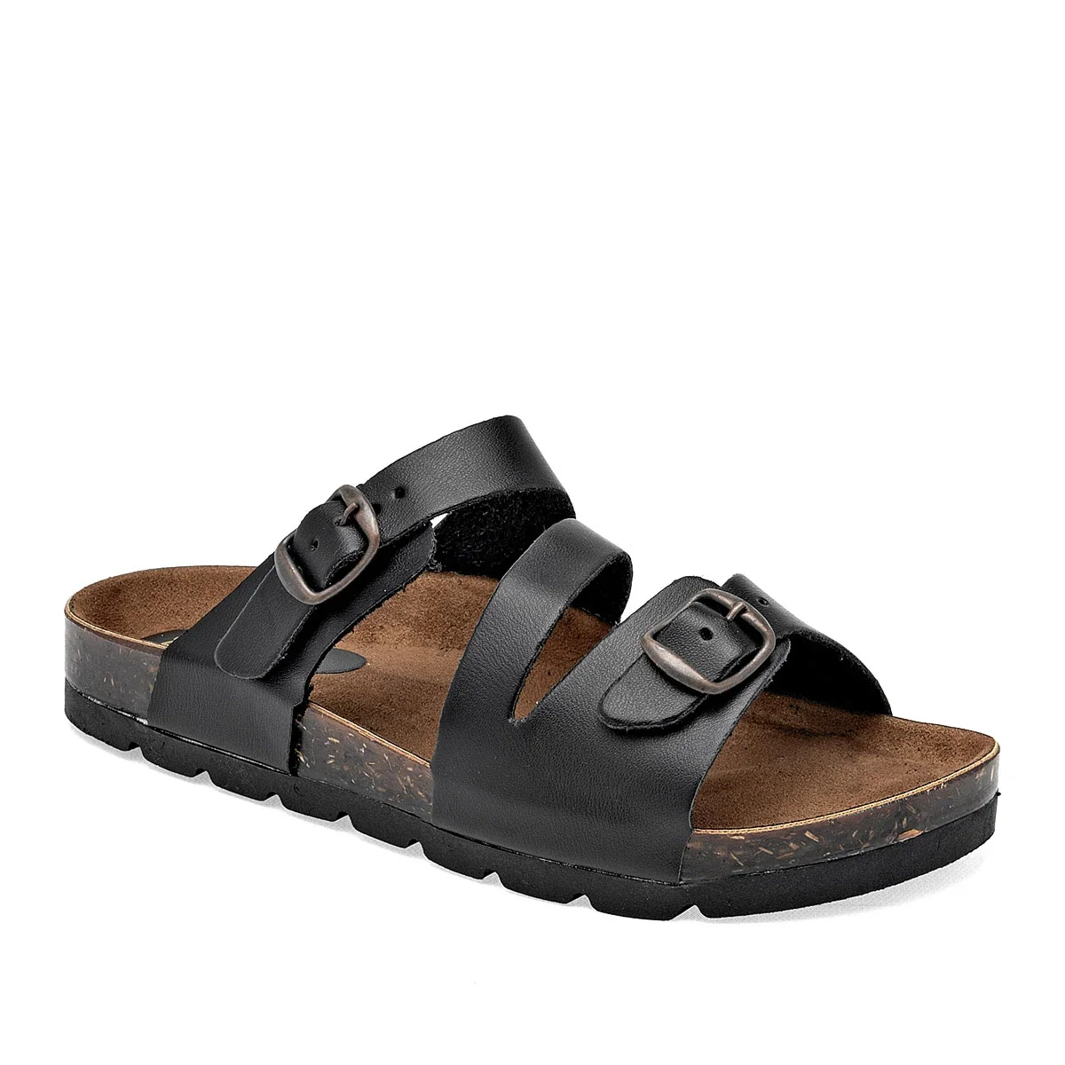 Gösh sandalia para mujer negro cod 108746-1