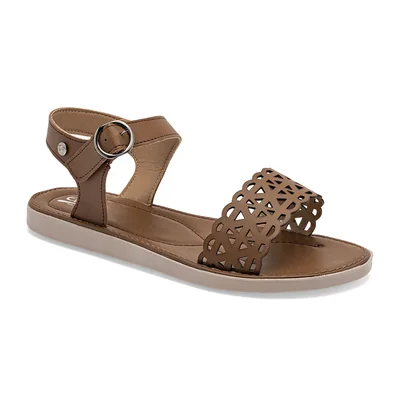 Etnia sandalia para mujer camel cod 108547-1