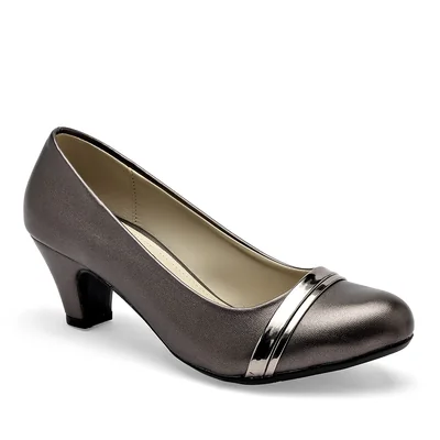 Poptops zapatilla para mujer gris cod 98695-1
