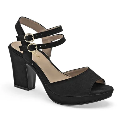 D'Cristian zapatilla  para mujer negro cod 90408-1