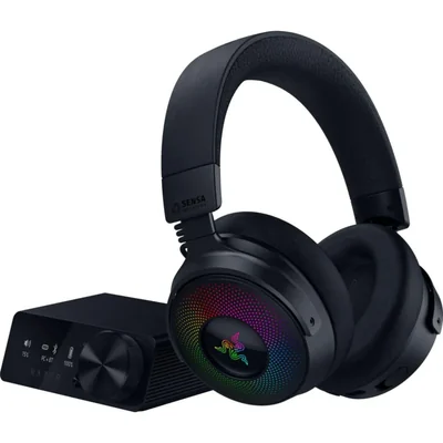 Auriculares inalámbricos para juegos Razer Kraken V4 Pro con HD Haptics