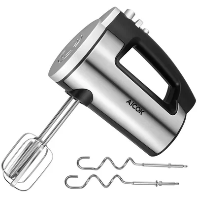 Batidora Manual Aicok 6 Velocidades Black HM833 - BM8330