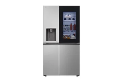 Refrigerador LG Side by Side 27 pies cúbicos InstaView con Fábrica de Hielo Color Plata
