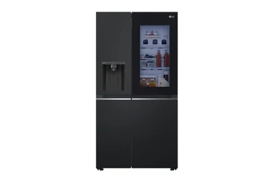 Refrigerador LG Side by Side 27 pies cúbicos InstaView con Fábrica de Hielo Color Negro