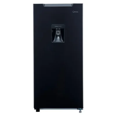 Refrigerador Midea MRD190CCDLSW 7P 1 Puerta Desp. Agua Negro -ORT
