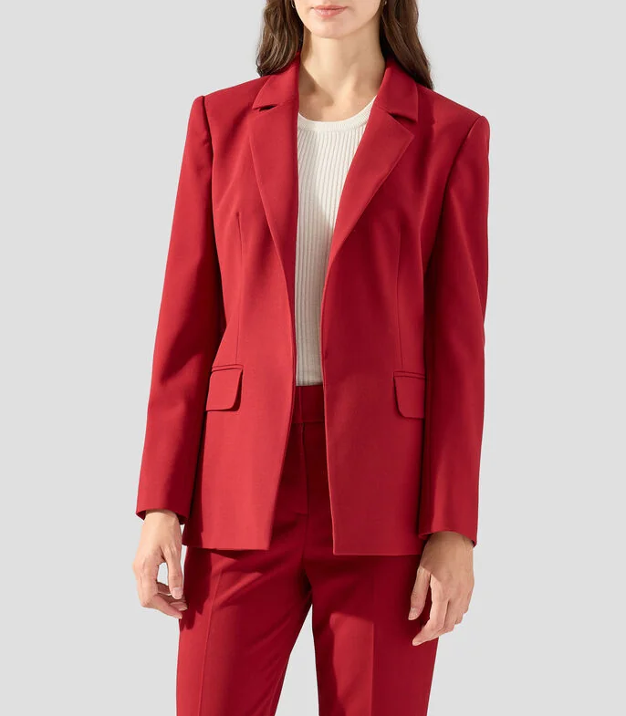 Blazer liso Mujer