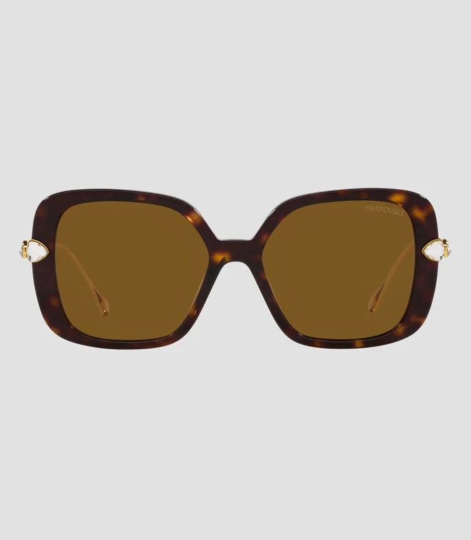Lentes de sol almohada havana Mujer